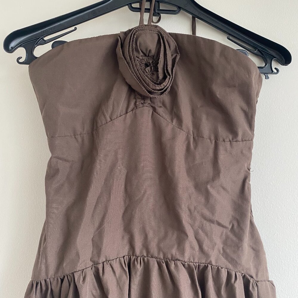 Brown Spring Dress
